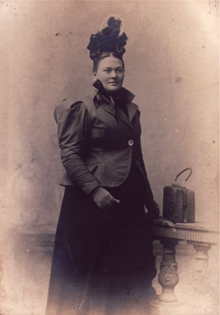 Als ze heel hard nadacht kwamen er zwarte rookwolkjes uit haar hoofd.